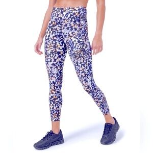 lululemon Athletica women’s leggings Multicolor black and purple new size 4